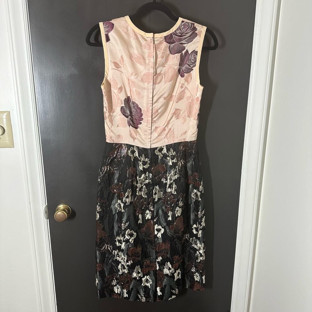 Dolce & Gabbana Women's Floral Jacquard Silk Blend Sleeveless Dress Size 42 - Picture 3 of 7